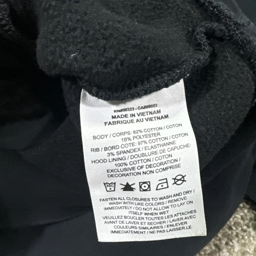 Air Jordan 23 Engineered Hoodie Black Size Medium Good Condition 3.2